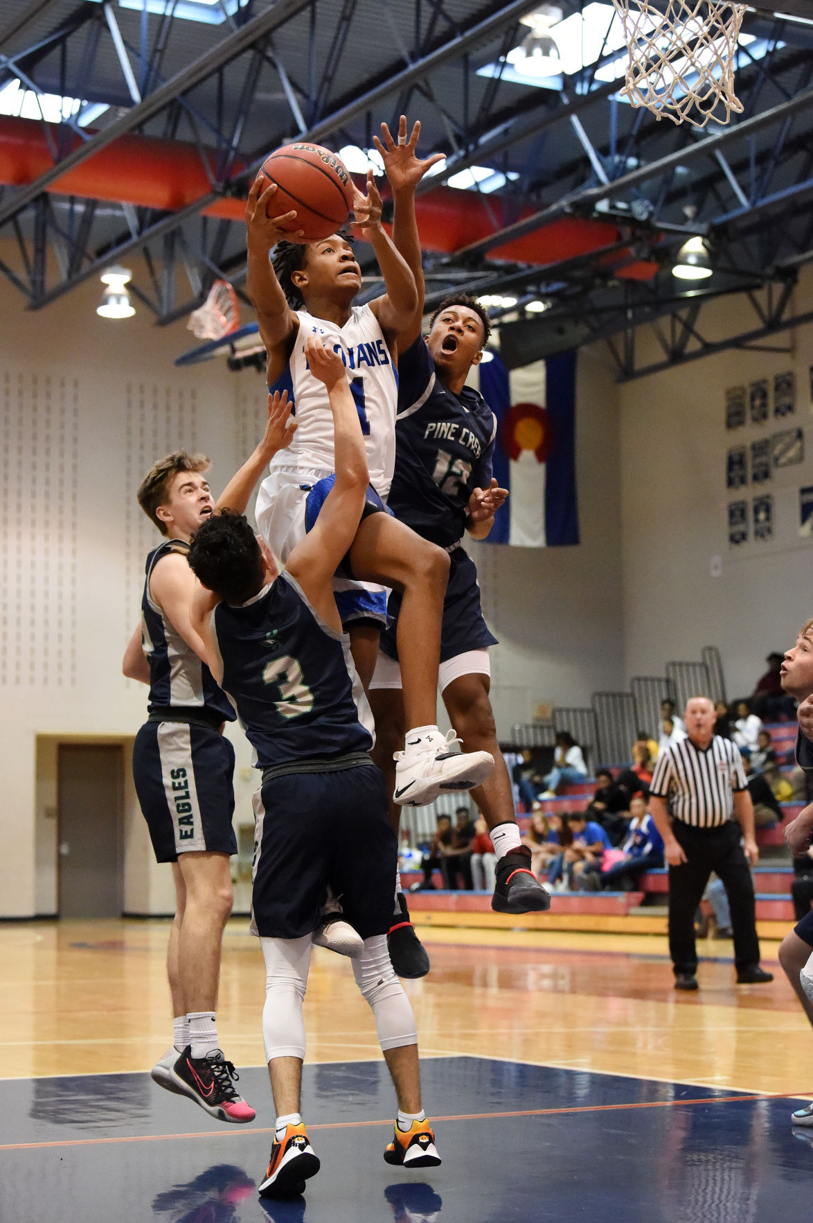 PHOTOS: Fountain-Fort Carson Trojans (58) Pine Creek Eagles (70)